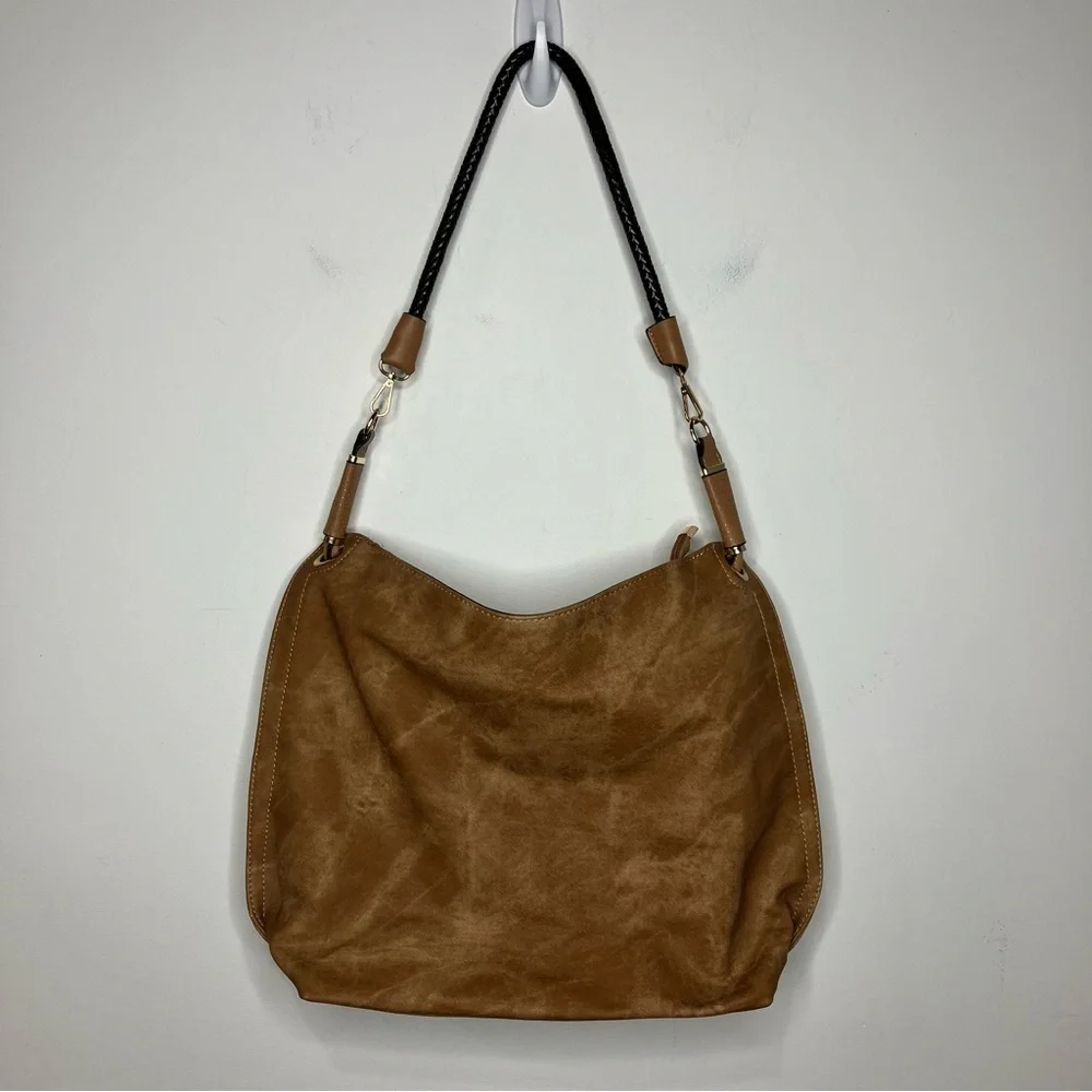 Mellow World‎ coated canvas tote hobo bag large